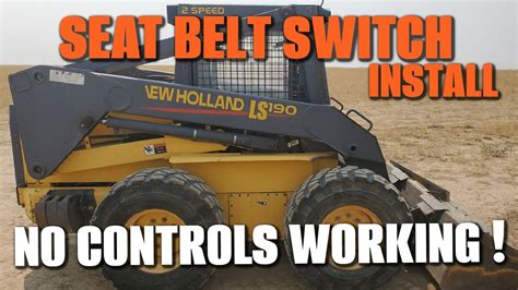 john deere 270 skid steer seat switch problem|john deere 270 seat belt switch.